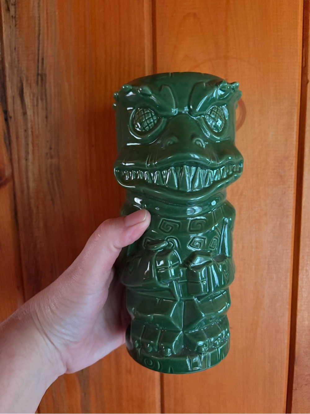 Star Trek geeky tiki mug Gorn